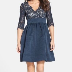 Eliza j Navy Blue Cocktail Dress